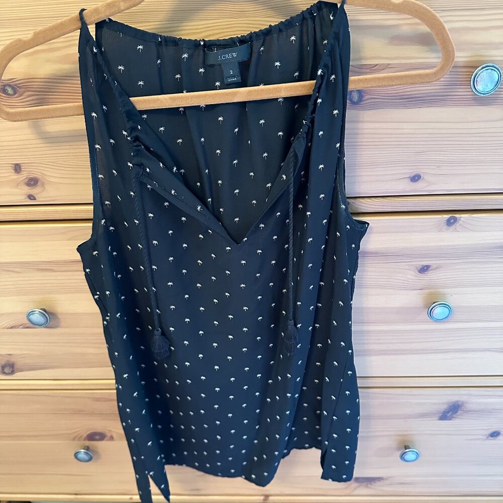 JCrew Silk Tank - Sz 2